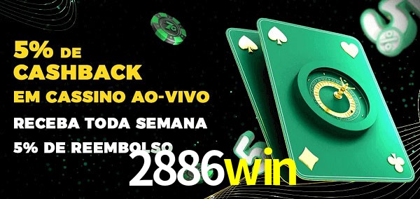 Promoções do cassino ao Vivo 2886win